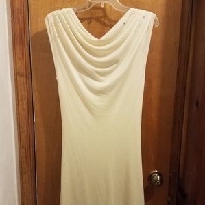 Arden B cream colored dress